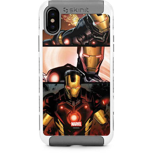 Marvel Iron Man Three Panel iPhone Cases